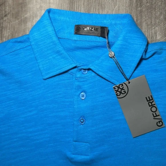 G/Fore Clubhouse Slub Slim Fit Polo - Large - Picture 6 of 6